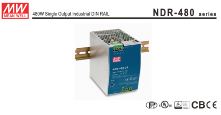 منبع تغذیه NDR-480-24