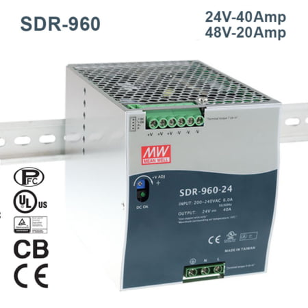 منبع تغذیه SDR-960-24