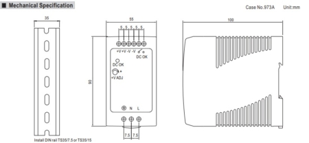 ابعاد بدنه و مشخصات فیزیکی MDR-100