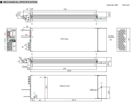 مشخصات فیزیکی DPU-3200