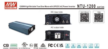 ابتدای دیتاشیت NTU-1200