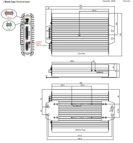 مشخصات فیزیکی HEP-2300