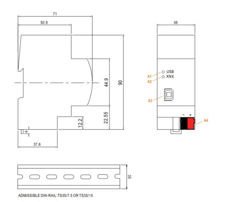 مشخصات فیزیکی و بدنه KSI-01U